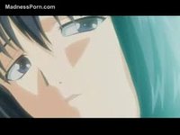 Tentacle monster fucks a hentai girl